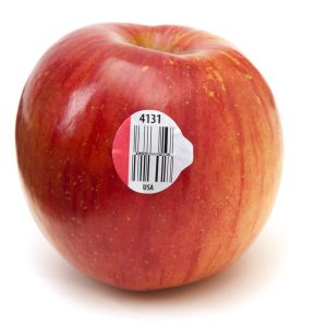New GS1 DataBars (Bar Codes) on an Apple