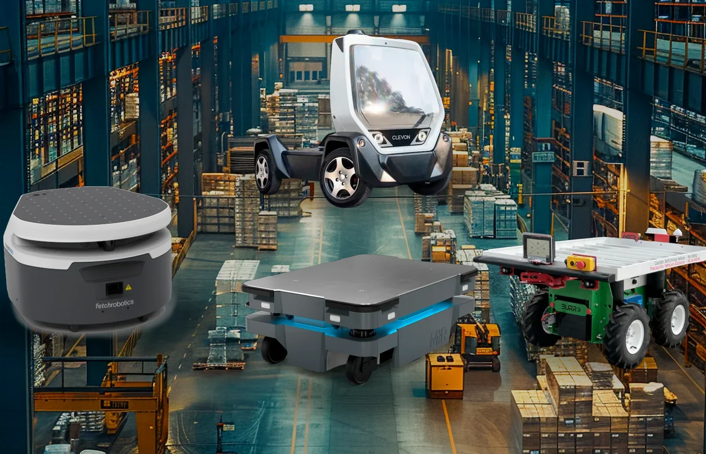 Robots móviles autónomos (AMR)